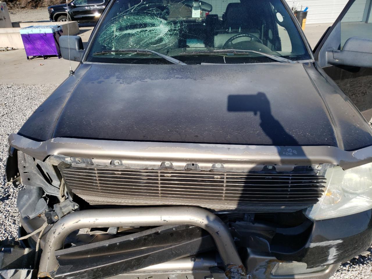 2005 Ford F-150 VIN 1FTPW14595KD00463 Copart auction photo, front end damage thumbnail 14