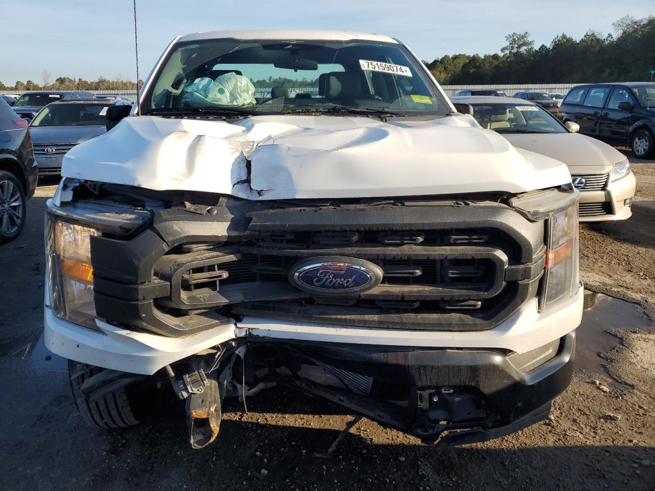 2023 Ford F-150 VIN 1FTEW1C80PKG04254 Copart auction photo, front end damage thumbnail 5