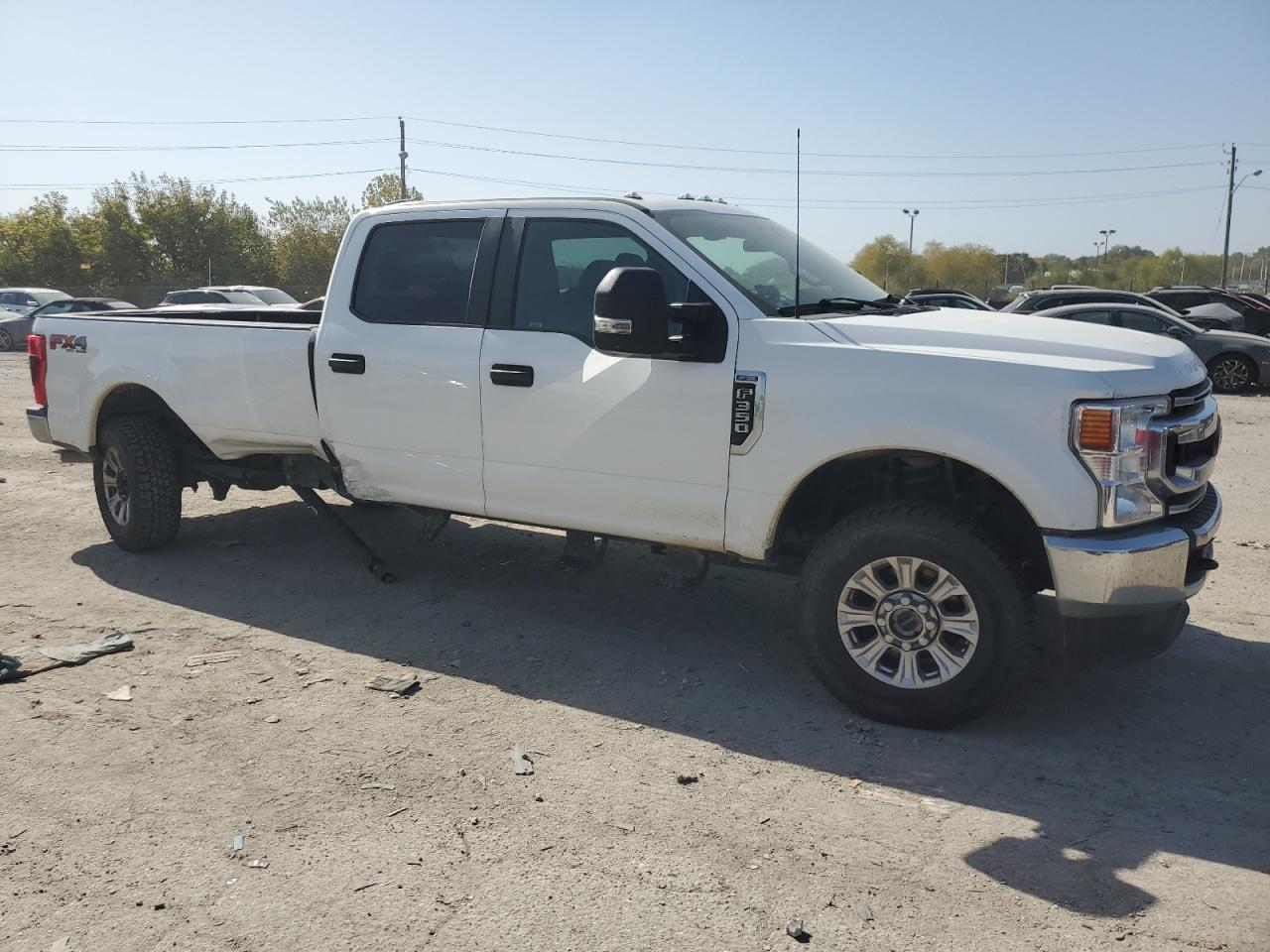 2021 Ford F350 VIN 1FT8W3B6XMEE13167 Copart auction photo, rear end / undercarriage damage thumbnail 4
