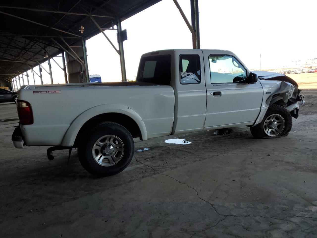 2004 Ford Ranger VIN 1FTYR14EX4PA44704 Copart auction photo, front end / side damage thumbnail 3