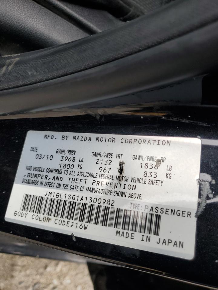 2010 Mazda 3 VIN JM1BL1SG1A1300982 Copart auction photo, front end / rear end damage thumbnail 12