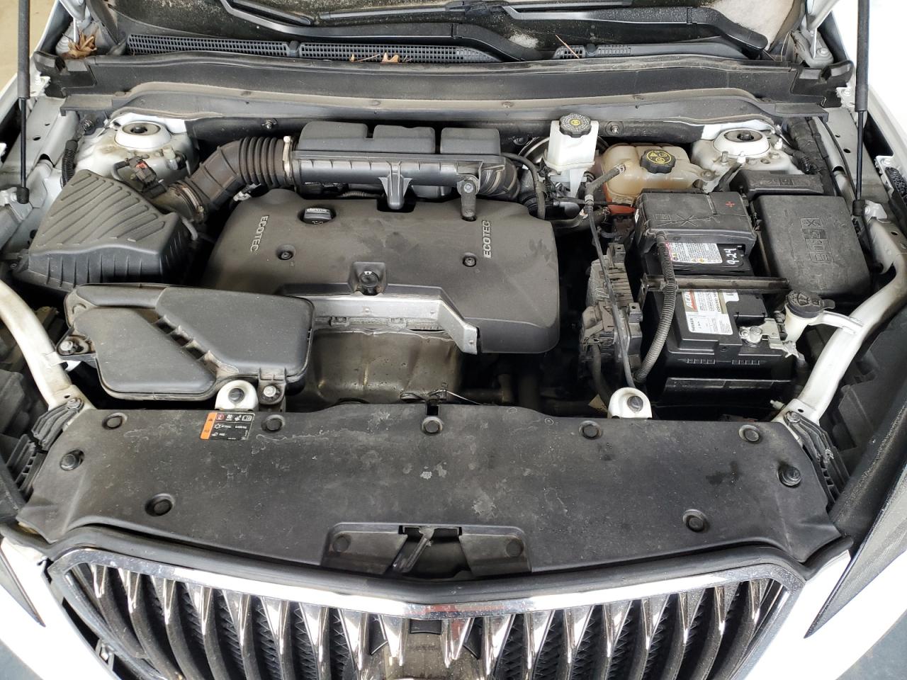 2017 Buick Envision VIN LRBFXBSA0HD038077 Copart auction photo, rear end / undercarriage damage thumbnail 12