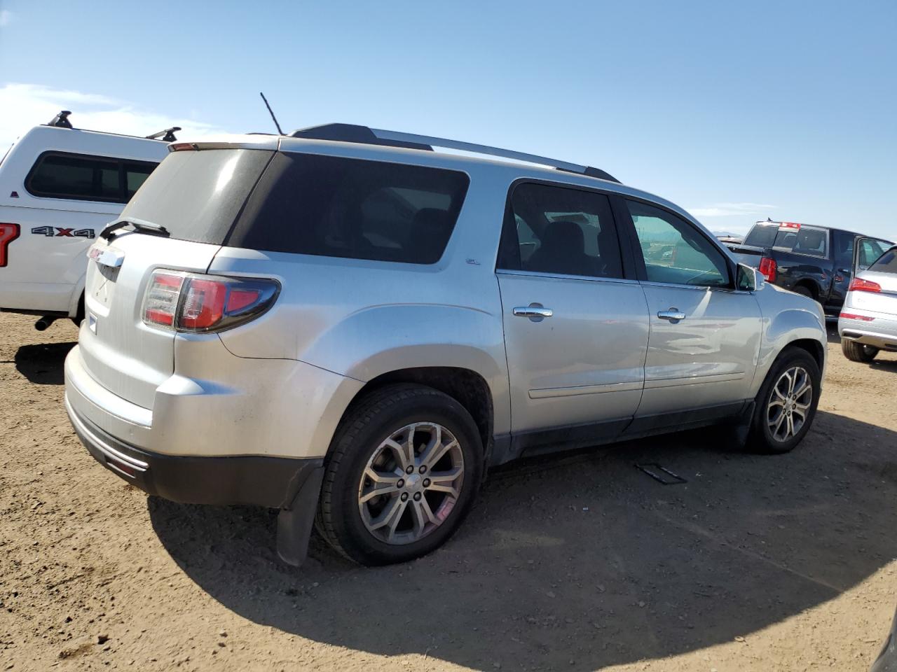2013 GMC Acadia VIN 1GKKVRKD1DJ256361 Copart auction photo, vandalism damage thumbnail 3