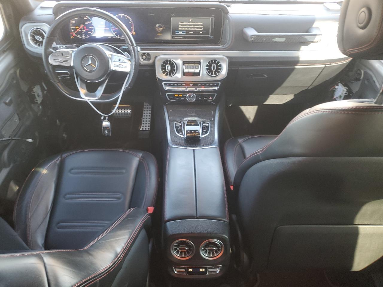 2019 Mercedes-Benz G-klasse VIN WDCYC6BJ7KX300514 Copart auction photo, front end / side damage thumbnail 8