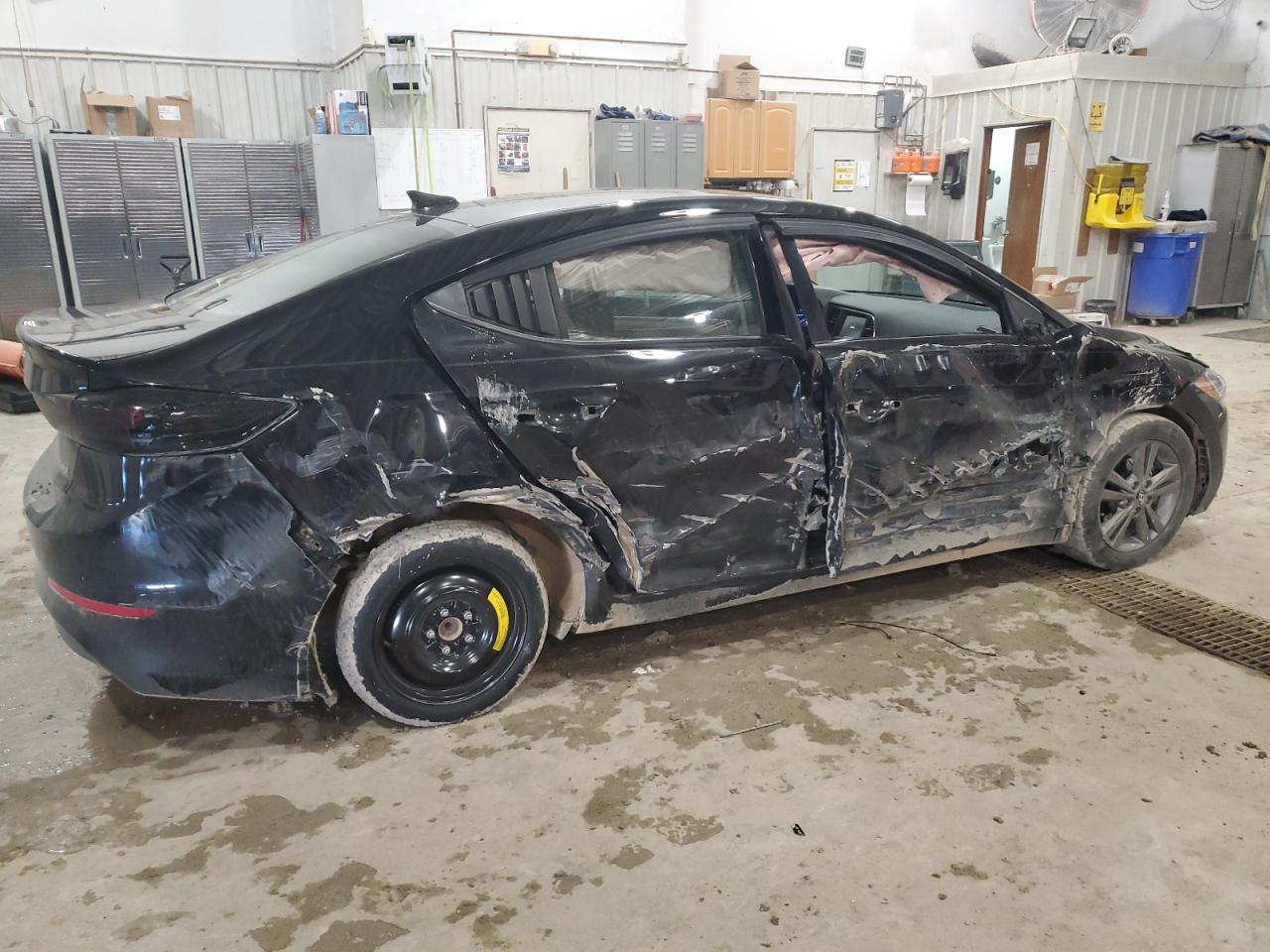 2017 Hyundai Elantra VIN 5NPD84LF0HH031149 Copart auction photo, side damage thumbnail 3