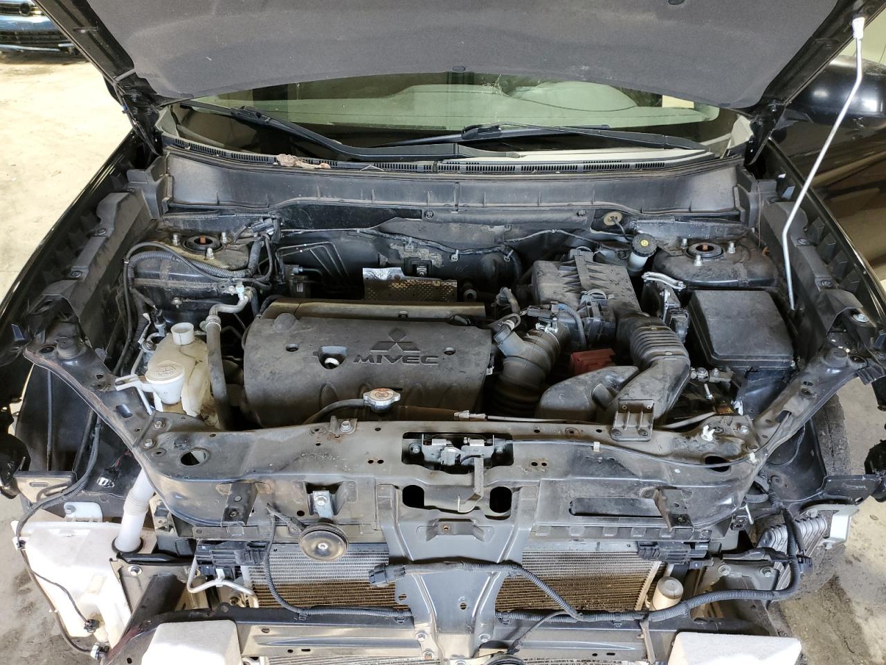 2015 Mitsubishi Outlander VIN 4A4AR3AU6FE015846 Copart auction photo, front end damage thumbnail 12