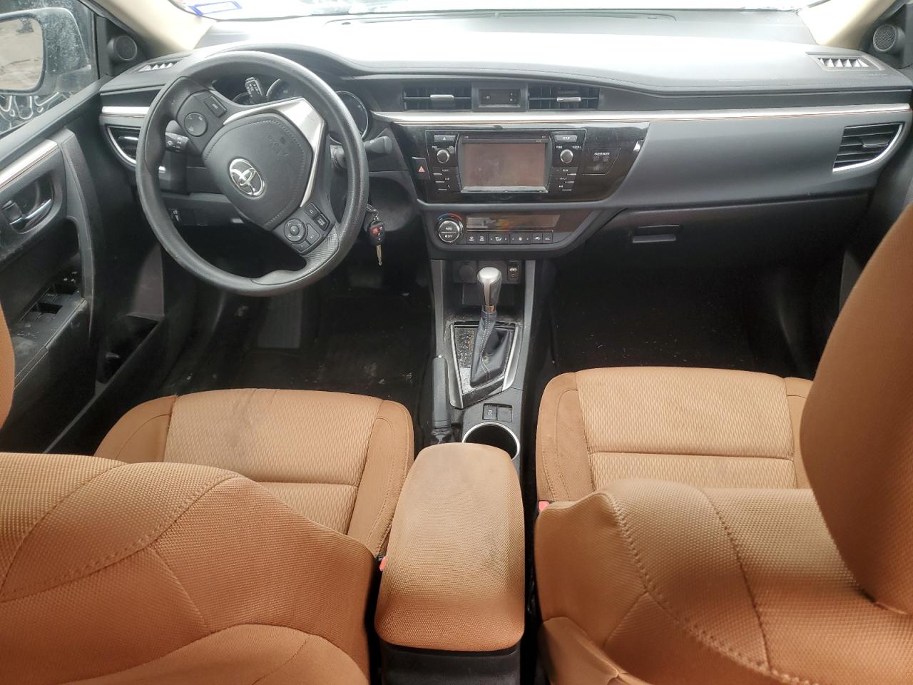 2014 Toyota Corolla VIN 5YFBURHE9EP123746 Copart auction photo, front end damage thumbnail 8
