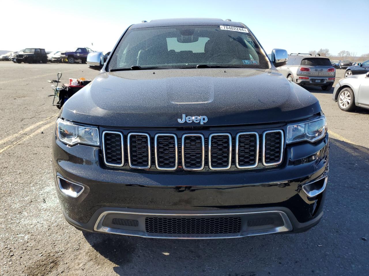 2019 Jeep Grand Cherokee VIN 1C4RJFBG9KC855492 Copart auction photo, front end / undercarriage damage thumbnail 5