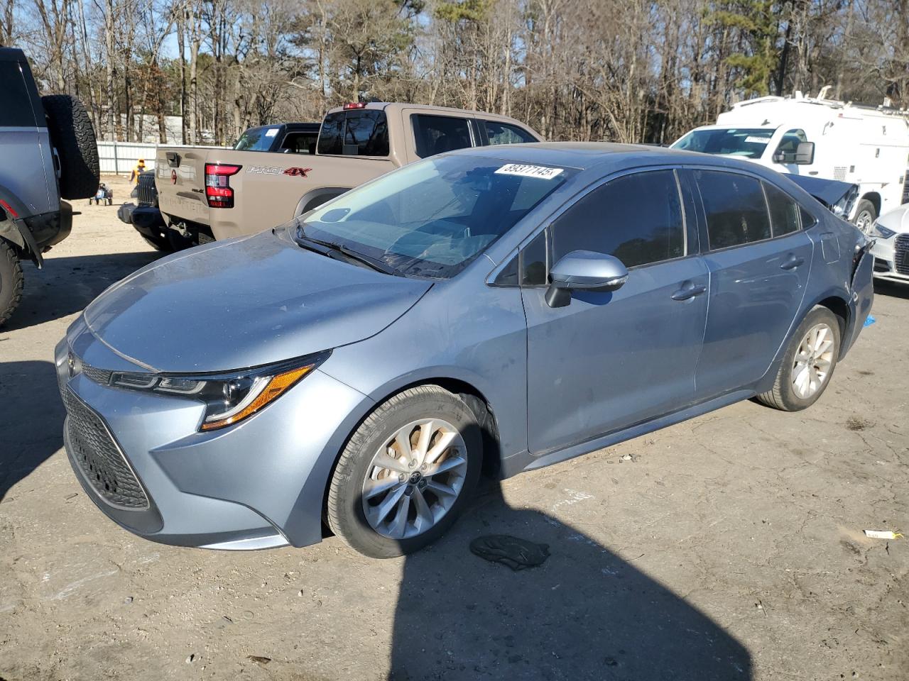 2020 Toyota Corolla VIN 5YFFPRAE7LP006683