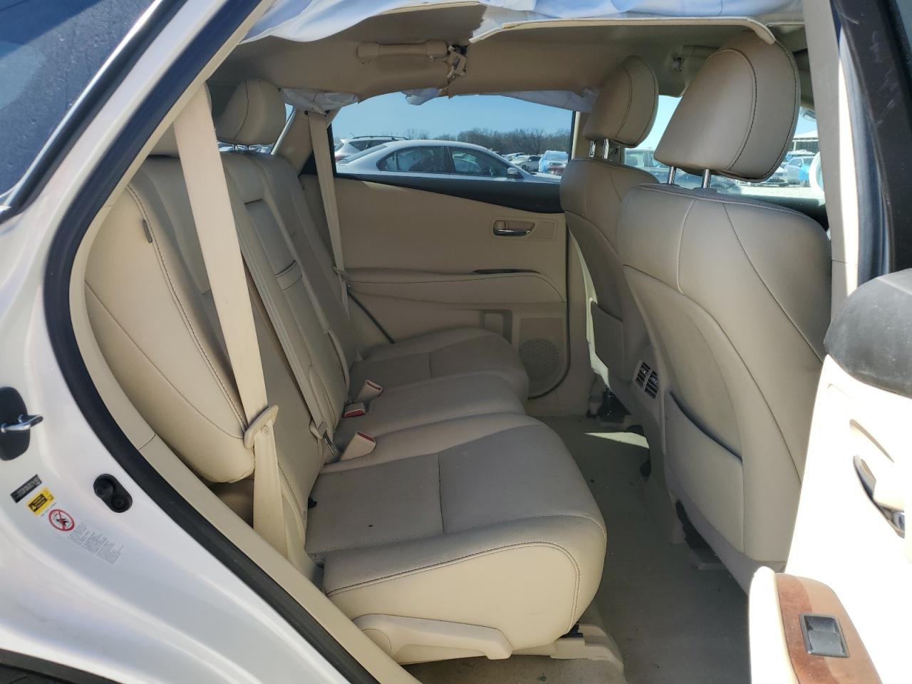 2014 Lexus RX VIN 2T2ZK1BA3EC141831 Copart auction photo, side / front end damage thumbnail 12