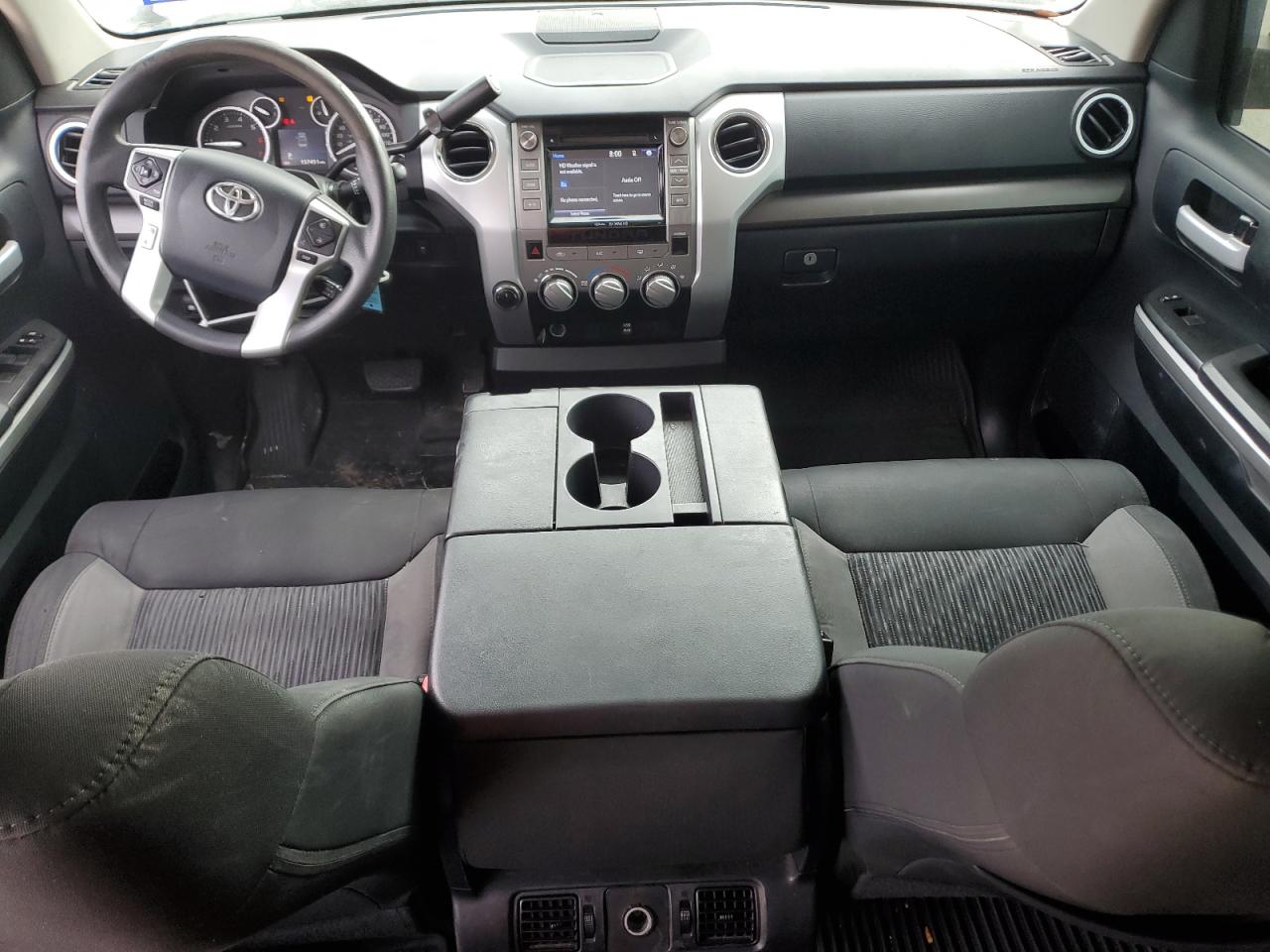 2014 Toyota Tundra VIN 5TFDM5F14EX051518 Copart auction photo, undercarriage / rear end damage thumbnail 8