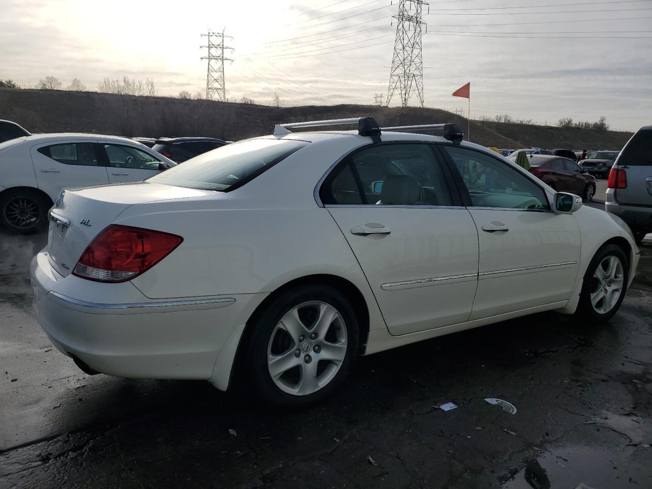 2005 Acura RL VIN JH4KB16575C005048 Copart auction photo, front end damage thumbnail 3