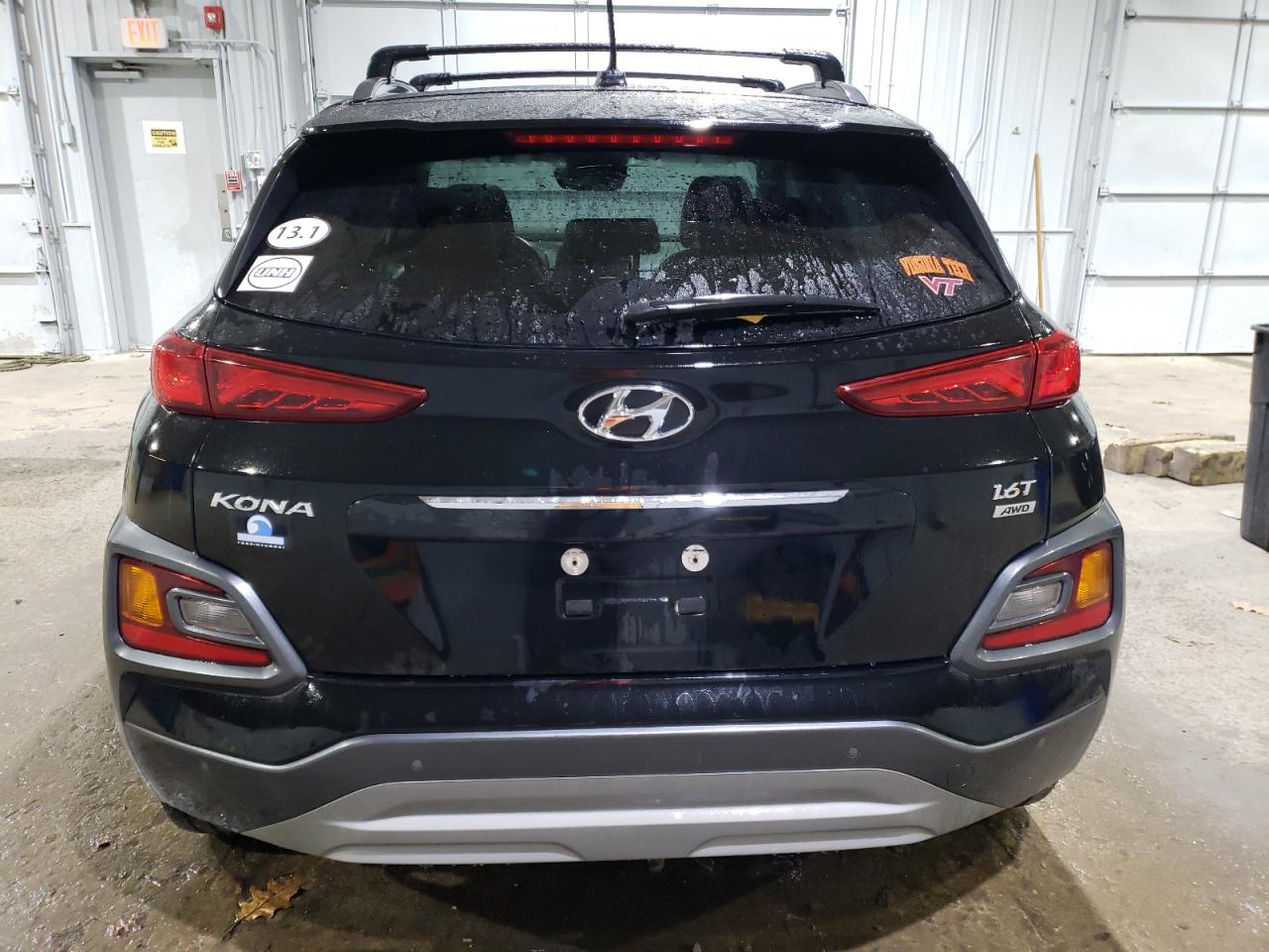 2018 Hyundai Kona VIN KM8K5CA57JU169363 Copart auction photo, front end / minor dent/scratches damage thumbnail 6