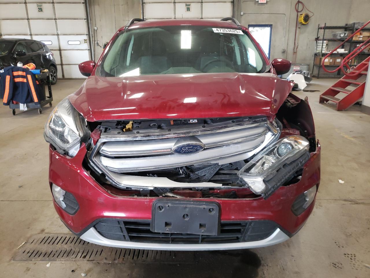 2017 Ford Escape VIN 1FMCU9GD9HUB53183 Copart auction photo, front end damage thumbnail 5