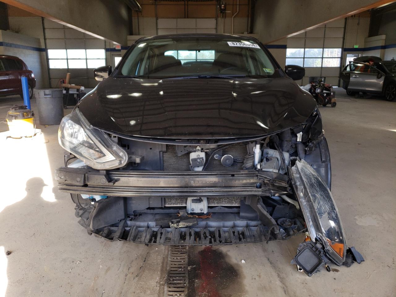 2017 Nissan Sentra VIN 3N1AB7AP5HY383389 Copart auction photo, front end damage thumbnail 5