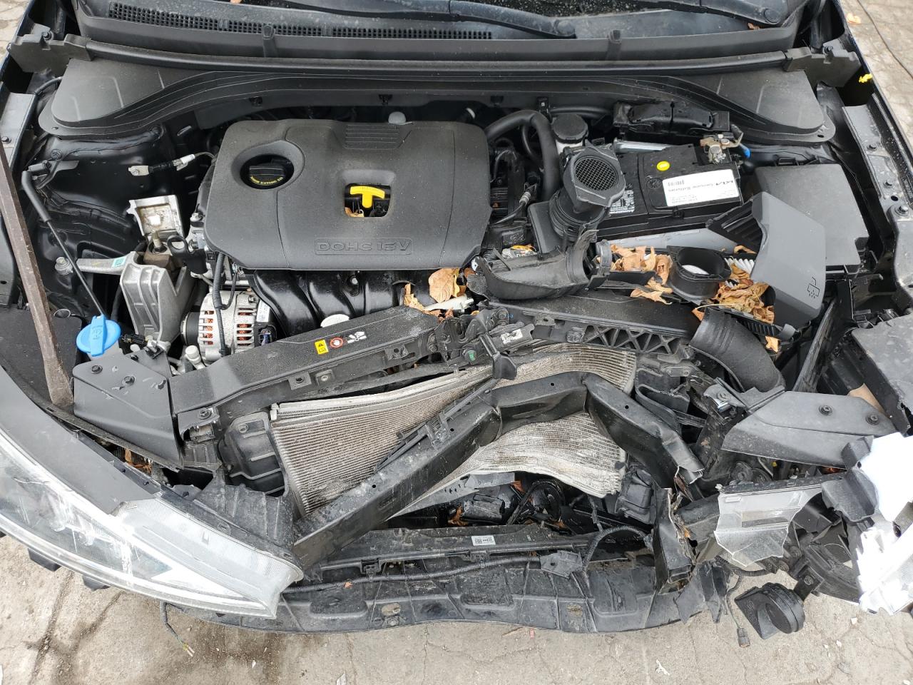 2020 Hyundai Elantra VIN 5NPD84LF7LH520902 Copart auction photo, front end damage thumbnail 11