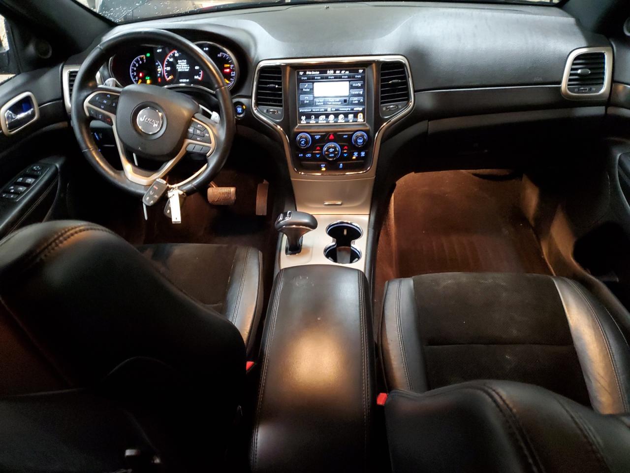 2014 Jeep Grand Cherokee VIN 1C4RJFAG5EC522910 Copart auction photo, front end / rear end damage thumbnail 8