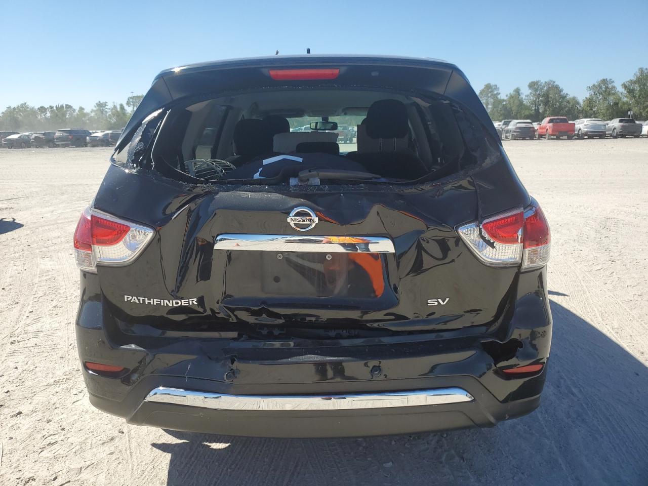2016 Nissan Pathfinder VIN 5N1AR2MN0GC624638 Copart auction photo, rear end damage thumbnail 6