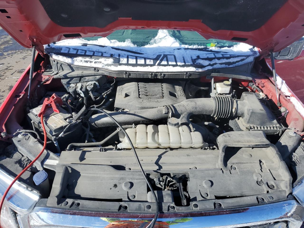 2021 Ford F-150 VIN 1FTFW1E8XMKE03068 Copart auction photo, front end / undercarriage damage thumbnail 11