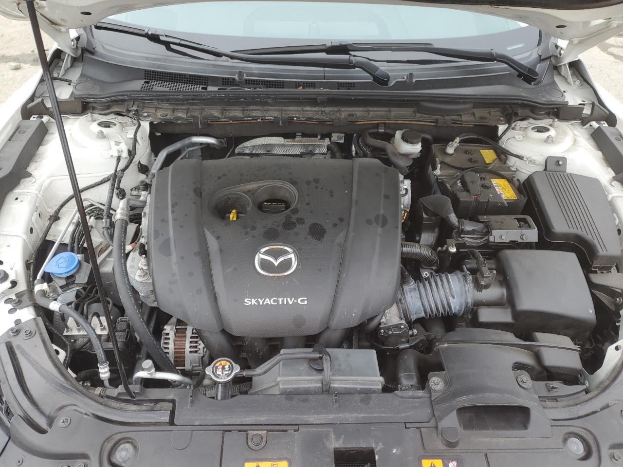 2021 Mazda 6 VIN JM1GL1VM5M1615375 Copart auction photo, front end / side damage thumbnail 11