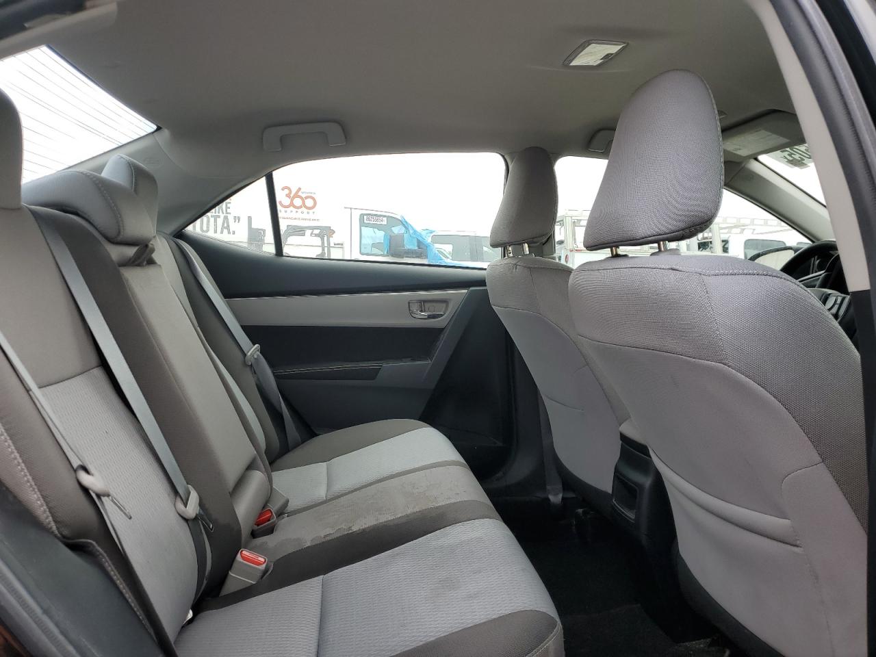 2019 Toyota Corolla VIN 2T1BURHE1KC222332 Copart auction photo, rear end / side damage thumbnail 10
