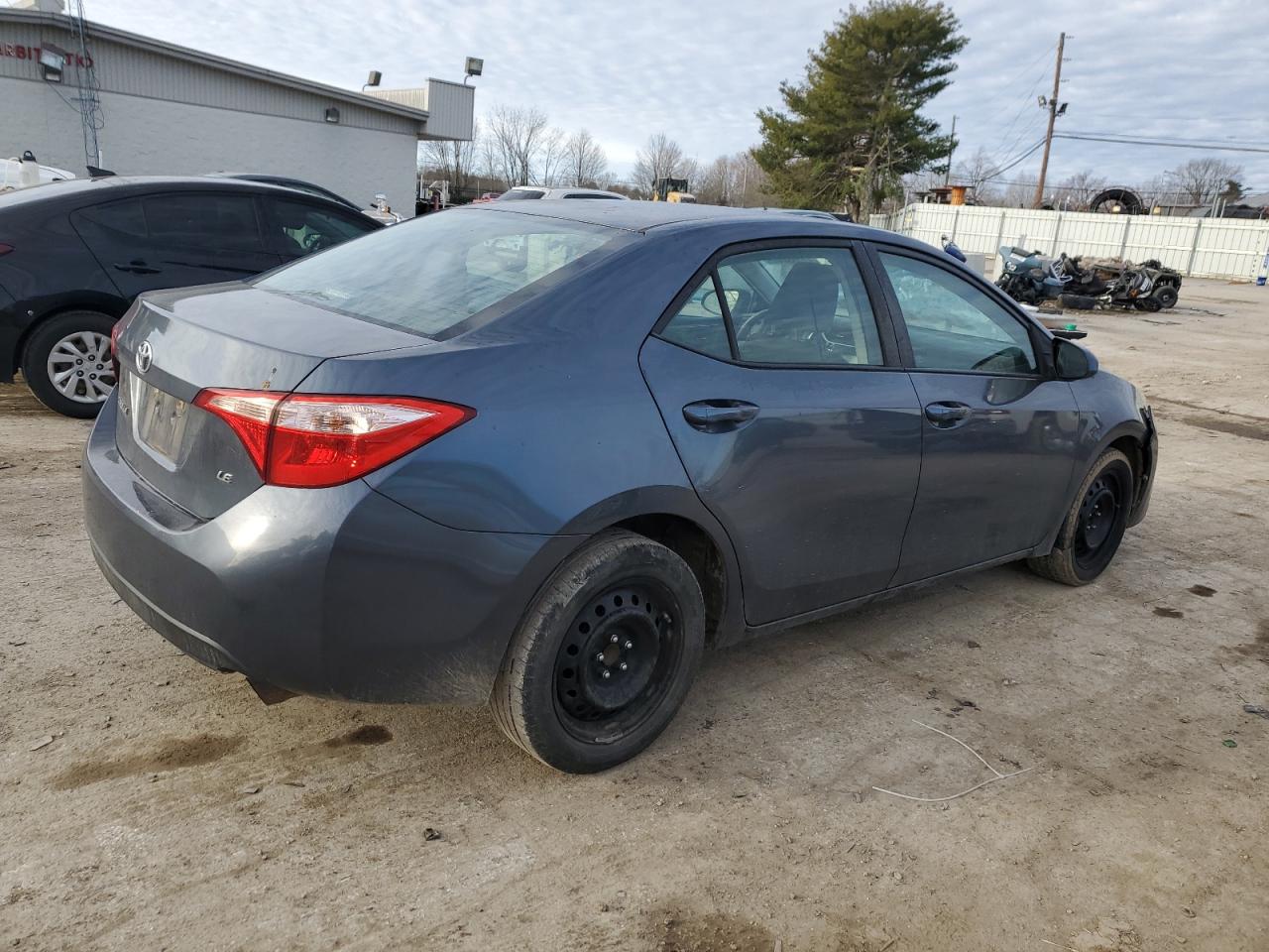 2017 Toyota Corolla VIN 5YFBURHE7HP570208 Copart auction photo, front end / side damage thumbnail 3