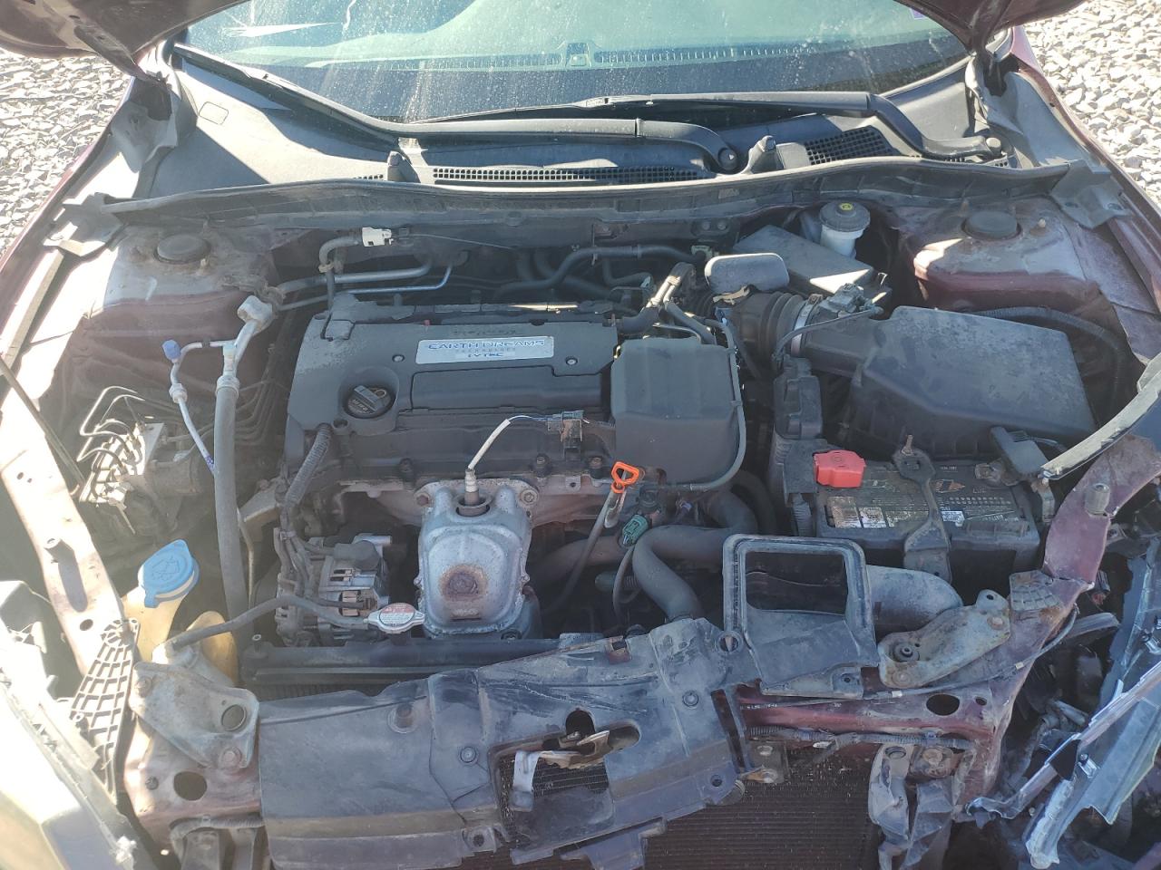 2014 Honda Accord VIN 1HGCR2F32EA020804 Copart auction photo, front end damage thumbnail 13