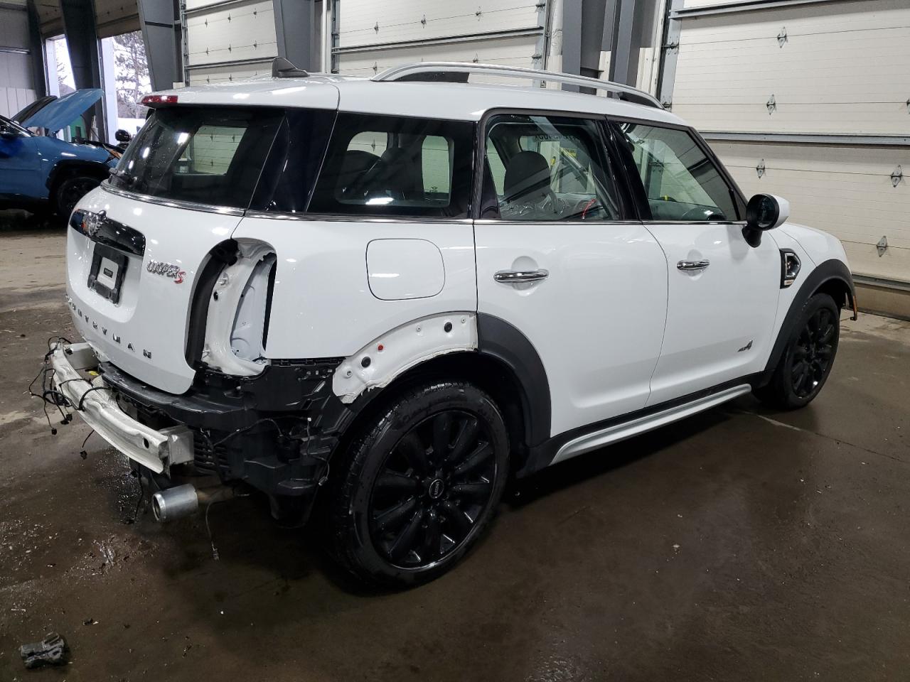 2020 MINI Cooper VIN WMZYX1C03L3L43937 Copart auction photo, all over damage thumbnail 3