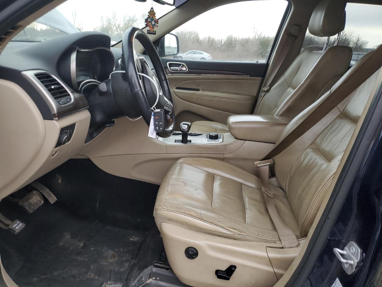 2015 Jeep Grand Cherokee VIN 1C4RJFBG8FC950485 Copart auction photo, side / rear end damage thumbnail 7