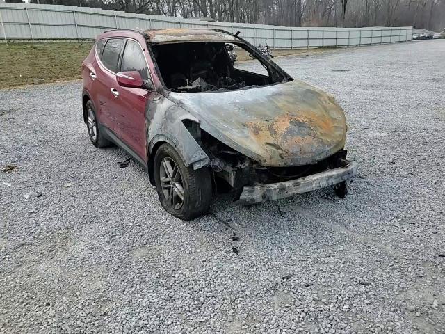 2017 Hyundai Santa Fe VIN 5XYZU3LB2HG411710 Copart auction photo, burn damage thumbnail 11