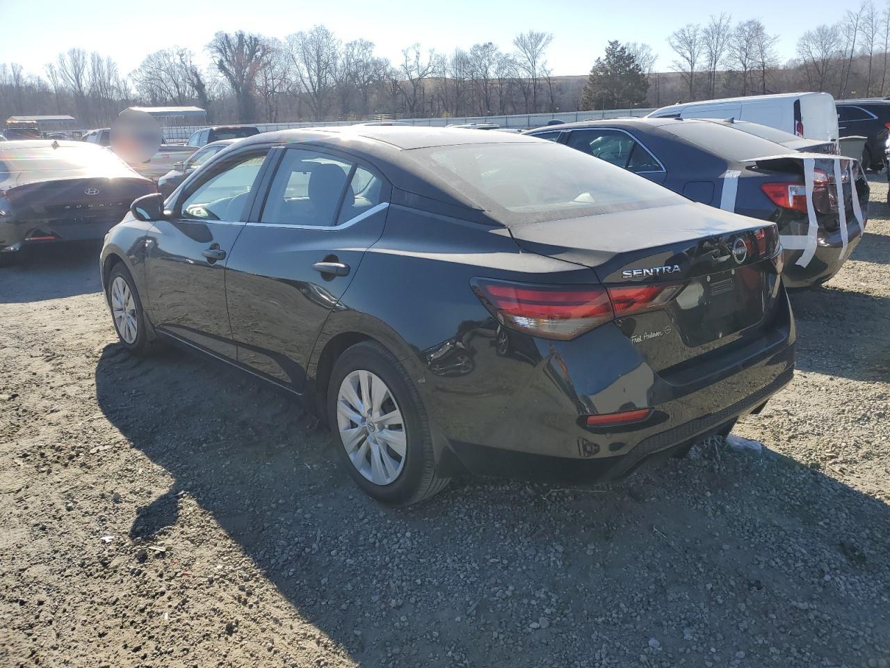 2024 Nissan Sentra VIN 3N1AB8BV9RY245813 Copart auction photo, side damage thumbnail 2