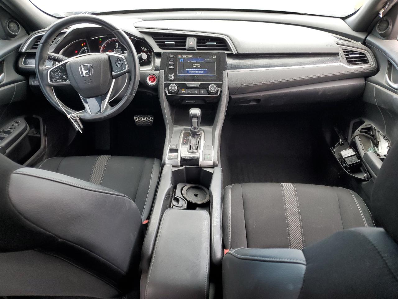 2020 Honda Civic VIN 19XFC2F87LE000468 Copart auction photo, side / rear end damage thumbnail 8