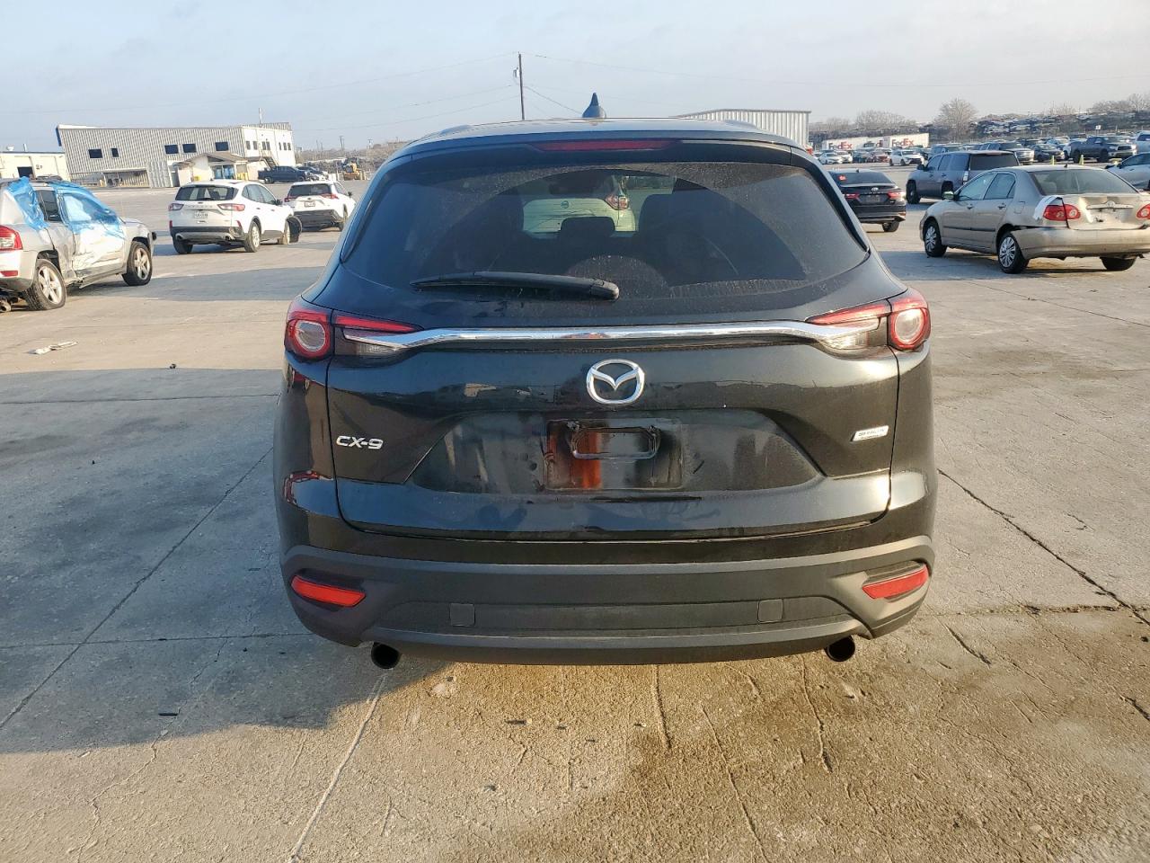 2019 Mazda CX-9 VIN JM3TCACY9K0307060 Copart auction photo, front end / side damage thumbnail 6