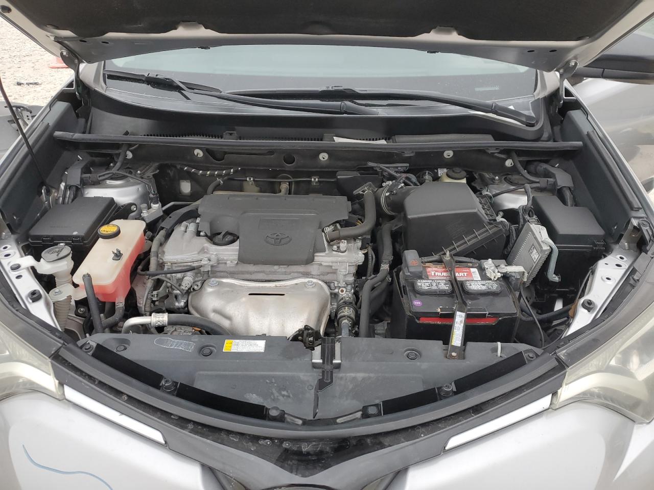 2017 Toyota RAV 4 VIN 2T3ZFREV4HW318614 Copart auction photo, rear end damage thumbnail 12