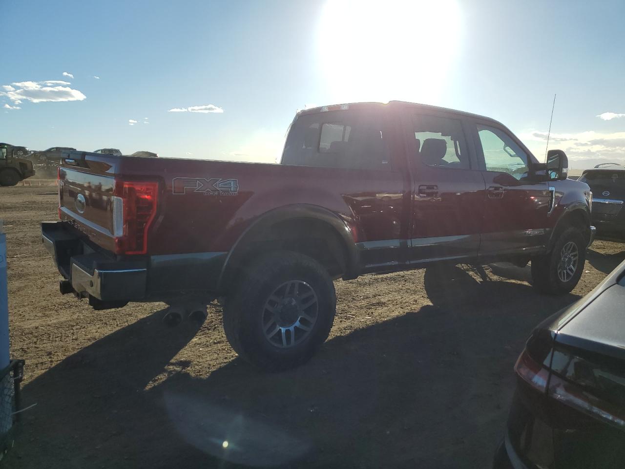 2017 Ford F350 VIN 1FT8W3BT9HEE14273 Copart auction photo, side damage thumbnail 3