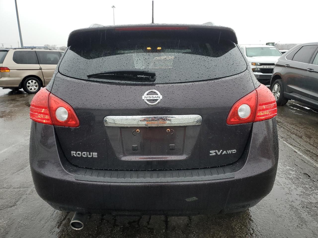 2011 Nissan Rogue VIN JN8AS5MVXBW283822 Copart auction photo, side damage thumbnail 6