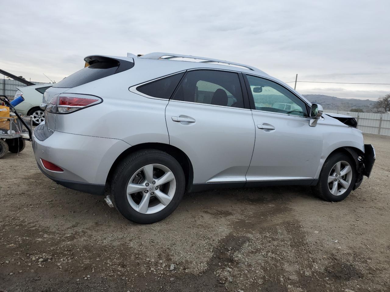 2015 Lexus RX VIN 2T2ZK1BA8FC198317 Copart auction photo, front end / side damage thumbnail 3