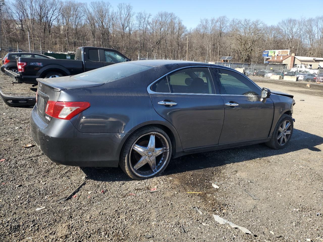 2007 Lexus ES VIN JTHBJ46G472092101 Copart auction photo, front end damage thumbnail 3