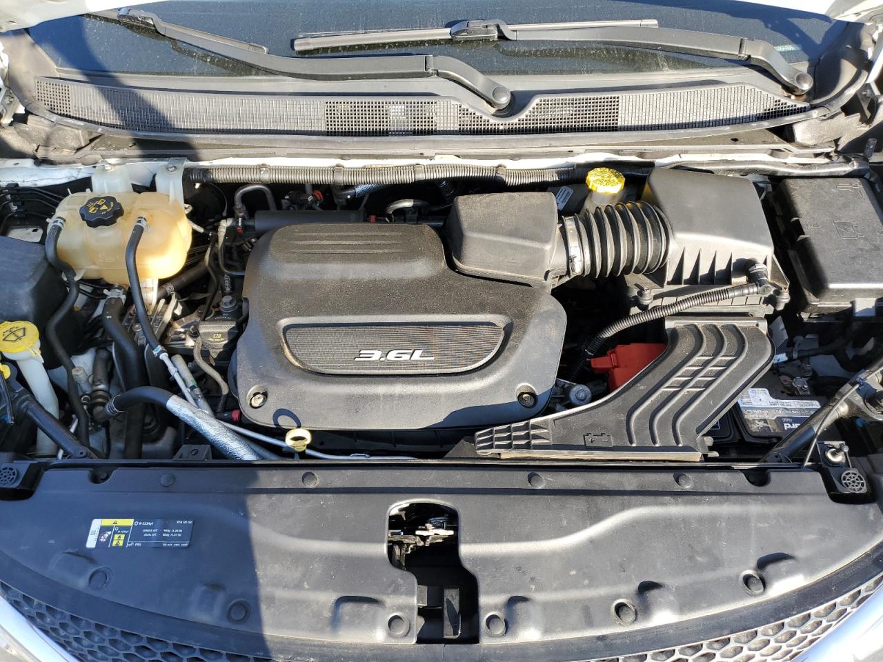 2018 Chrysler Pacifica VIN 2C4RC1BGXJR217142 Copart auction photo, undercarriage / front end damage thumbnail 12