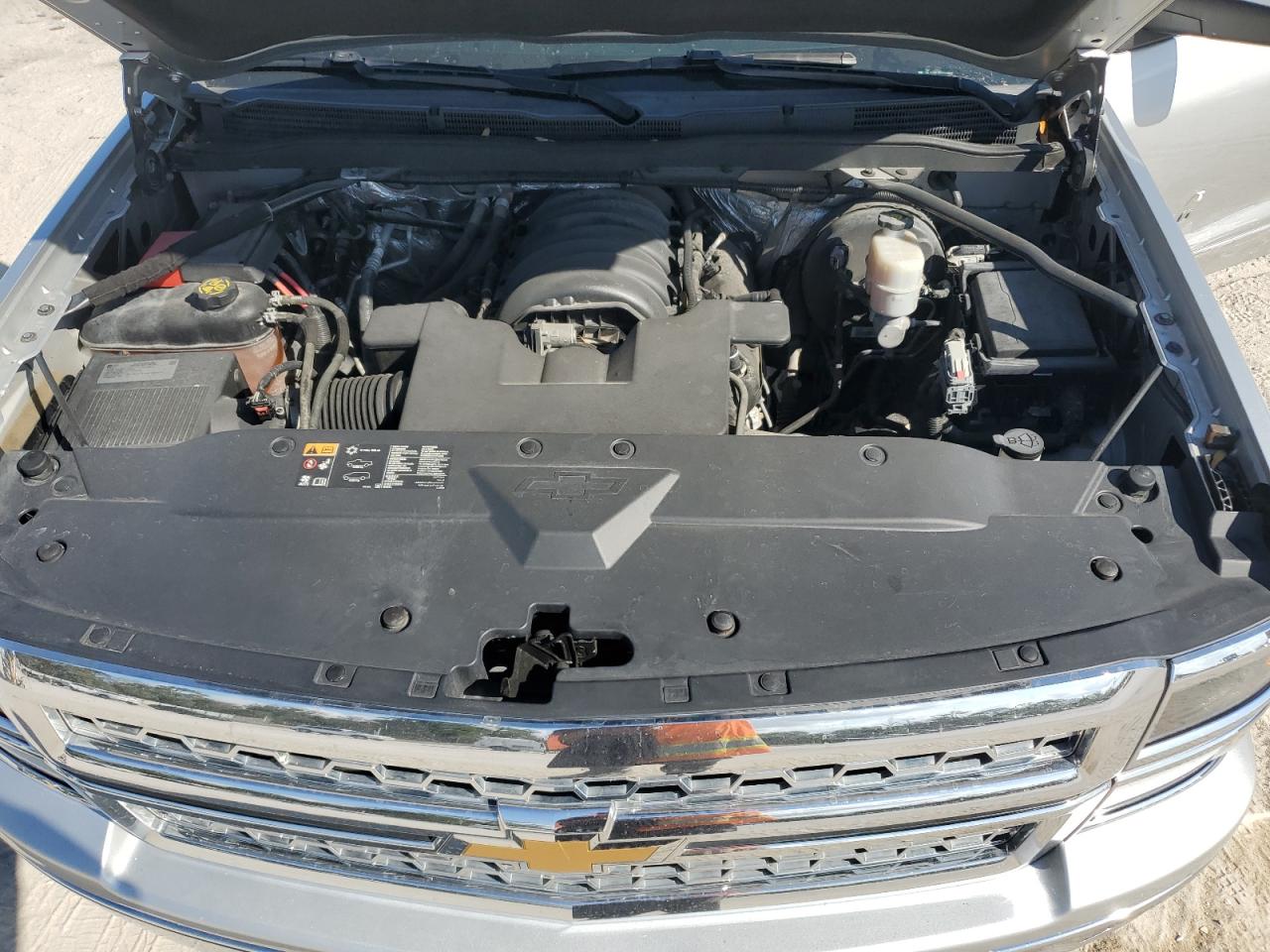 2015 Chevrolet Silverado VIN 3GCPCREC1FG422151 Copart auction photo, side damage thumbnail 12