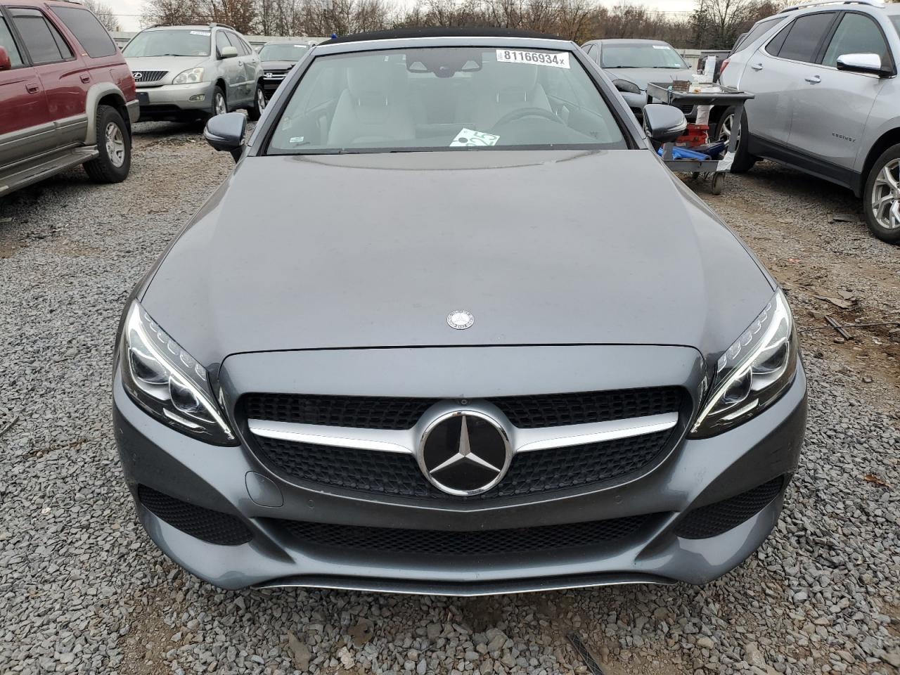 2017 Mercedes-Benz C-klasse VIN WDDWK4KB7HF520866 Copart auction photo, minor dent/scratches damage thumbnail 5