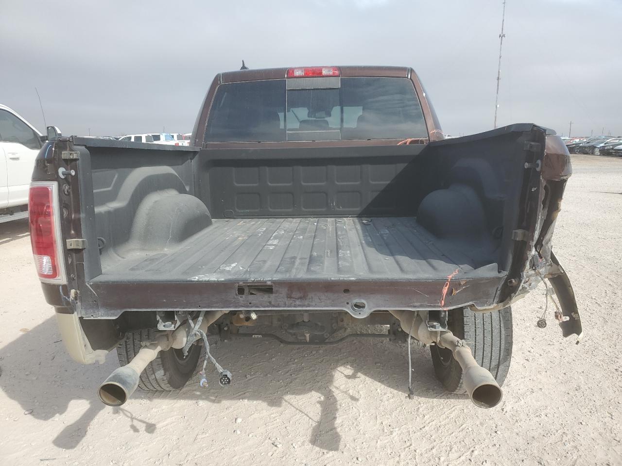 2014 RAM 1500 VIN 1C6RR7PT2ES370262 Copart auction photo, rear end damage thumbnail 6