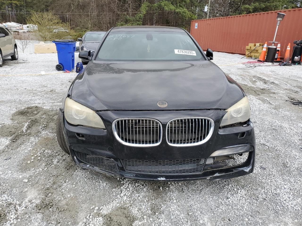 2011 BMW 7er VIN WBAKB8C51BCY64787 Copart auction photo, mechanical / all over damage thumbnail 5