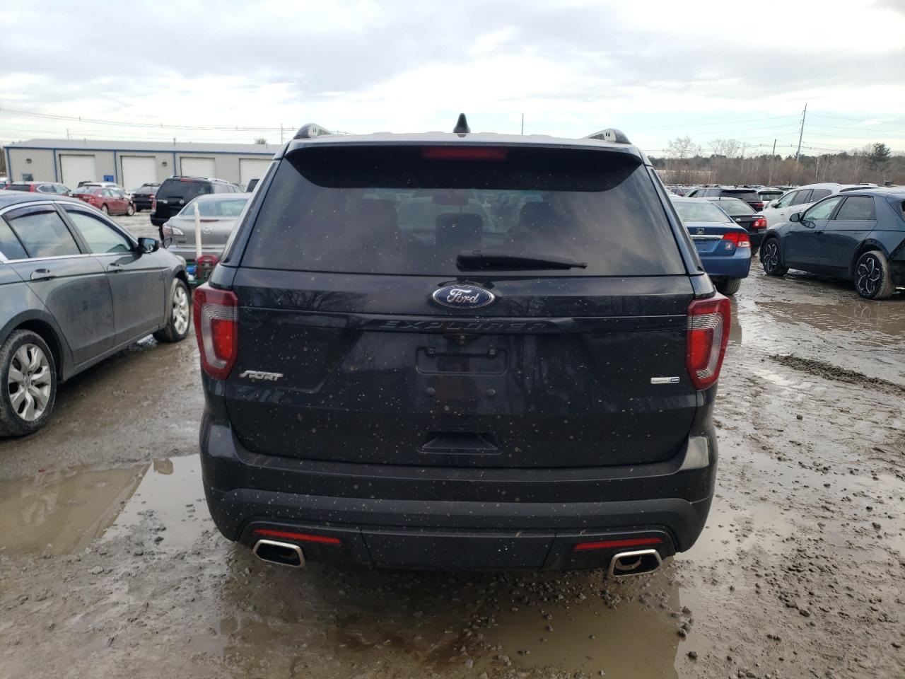 2017 Ford Explorer VIN 1FM5K8GTXHGA00813 Copart auction photo, side damage thumbnail 6