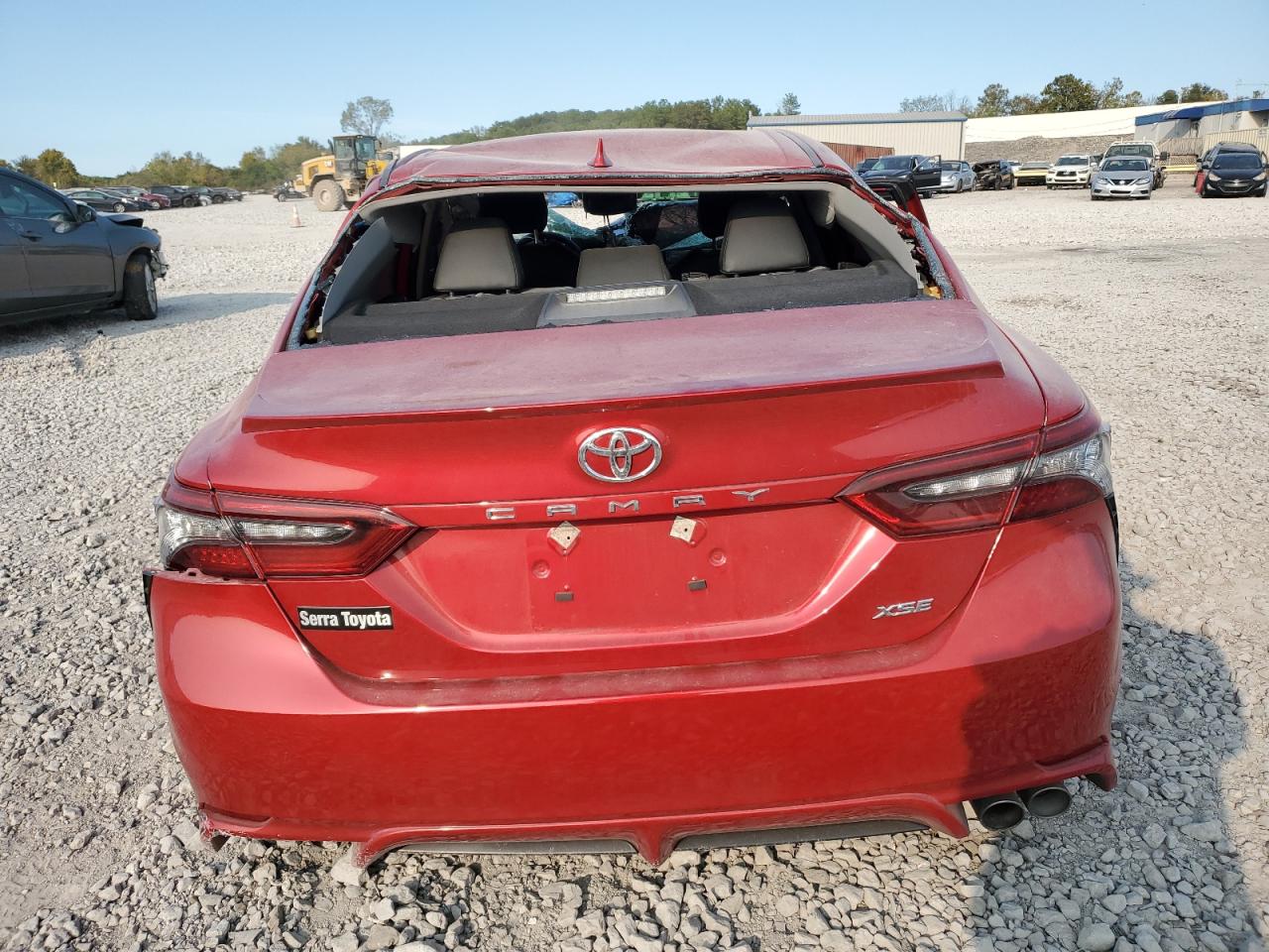 2023 Toyota Camry VIN 4T1K61AK8PU174846 Copart auction photo, all over damage thumbnail 6