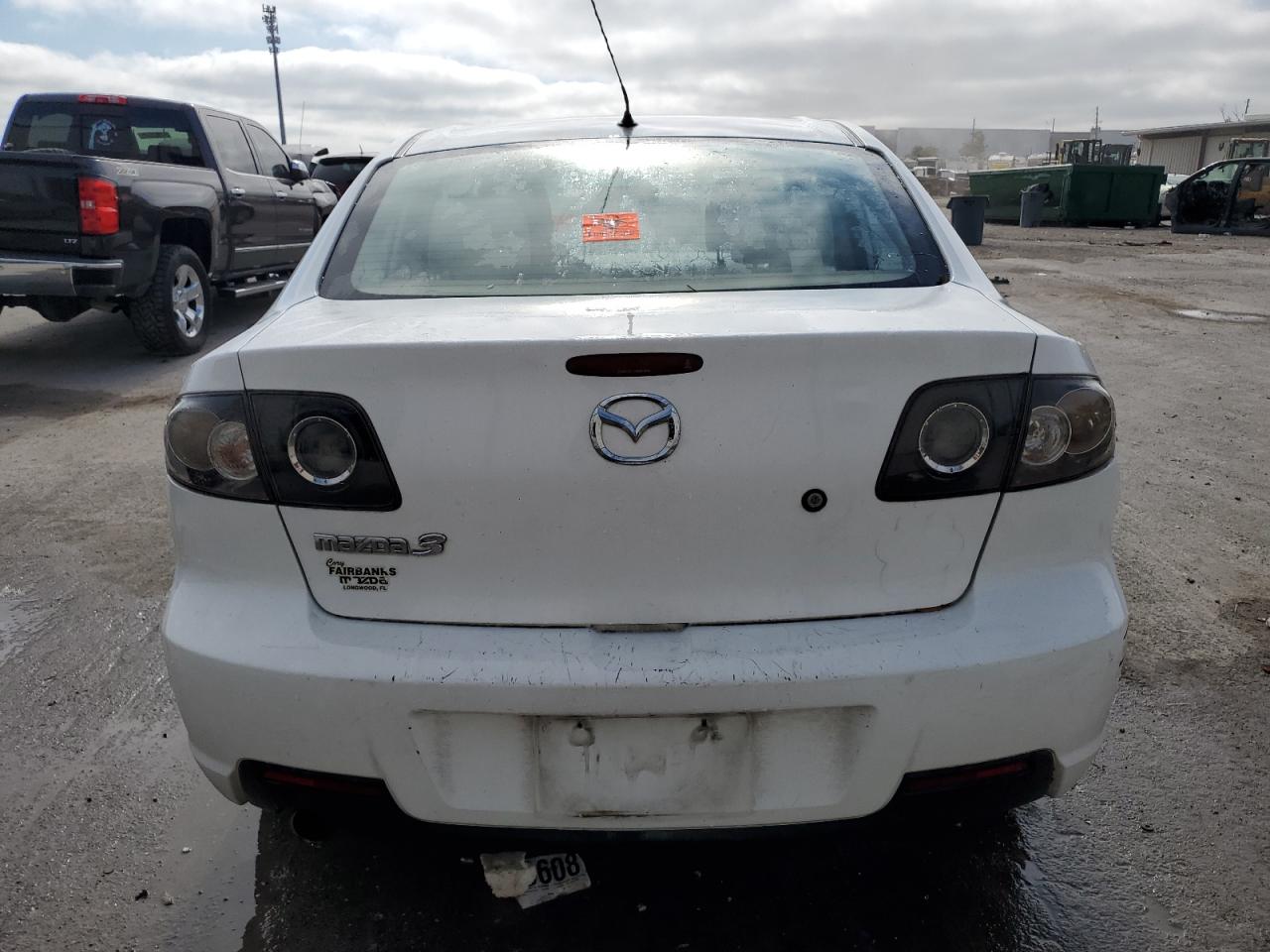 2008 Mazda 3 VIN JM1BK32F081782649 Copart auction photo, front end damage thumbnail 6