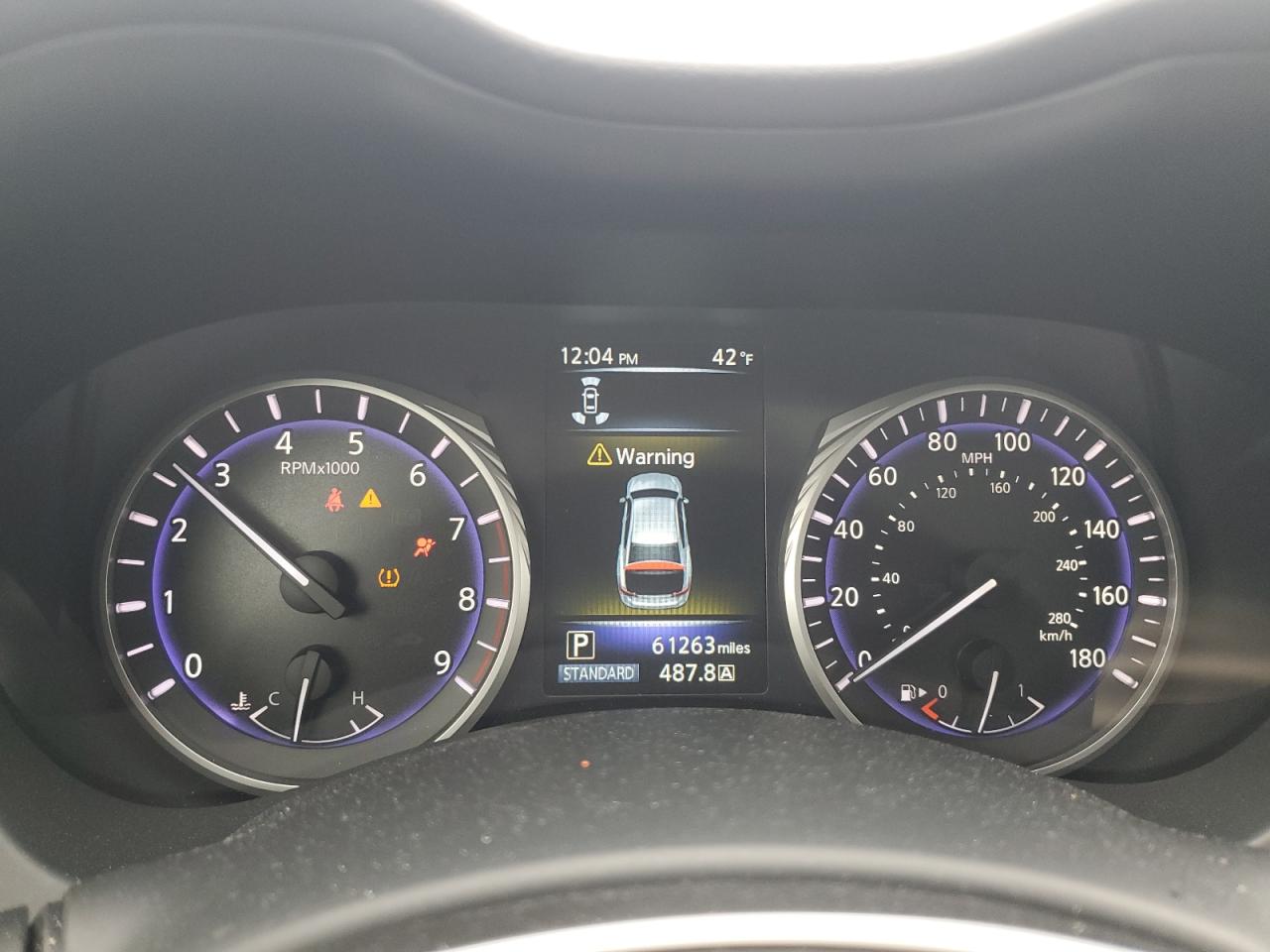 2017 Infiniti Q50 VIN JN1EV7AR2HM834131 Copart auction photo, rear end / minor dent/scratches damage thumbnail 9