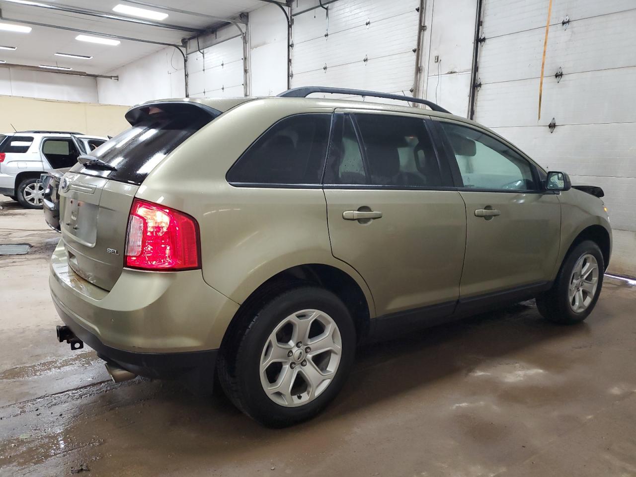 2013 Ford Edge VIN 2FMDK3JC6DBB78209 Copart auction photo, front end / minor dent/scratches damage thumbnail 3