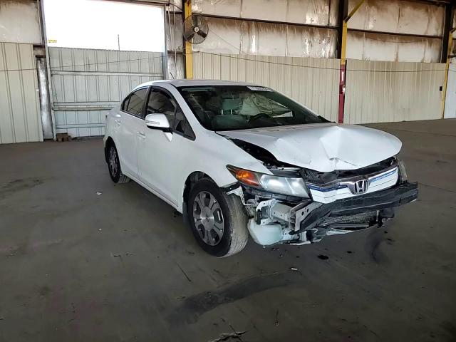 2012 Honda Civic VIN JHMFB4F20CS002469 Copart auction photo, front end / side damage thumbnail 11