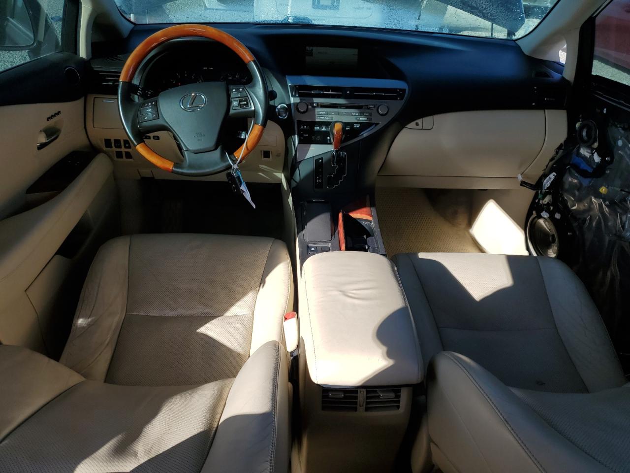 2010 Lexus RX VIN 2T2ZK1BAXAC007831 Copart auction photo, all over damage thumbnail 8